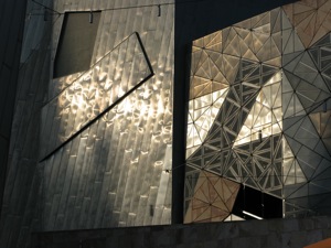 Federation Square Wall