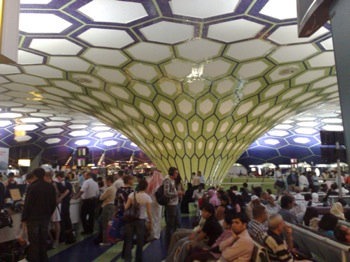 Adu Dhabi international Airport Terminal