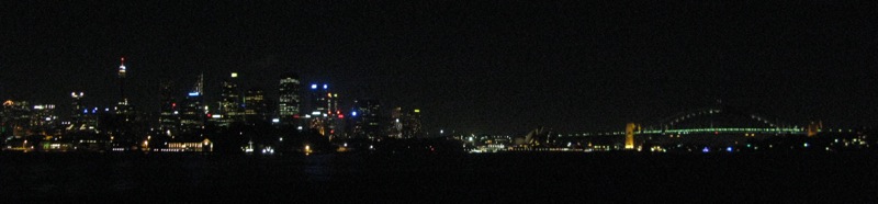 Sydney Harbour at Night